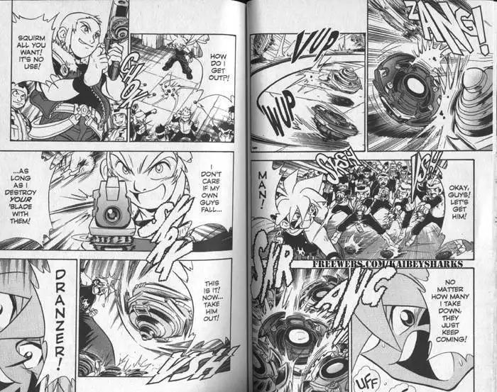 Bakuden Shoot Beyblade Chapter 6.1 25